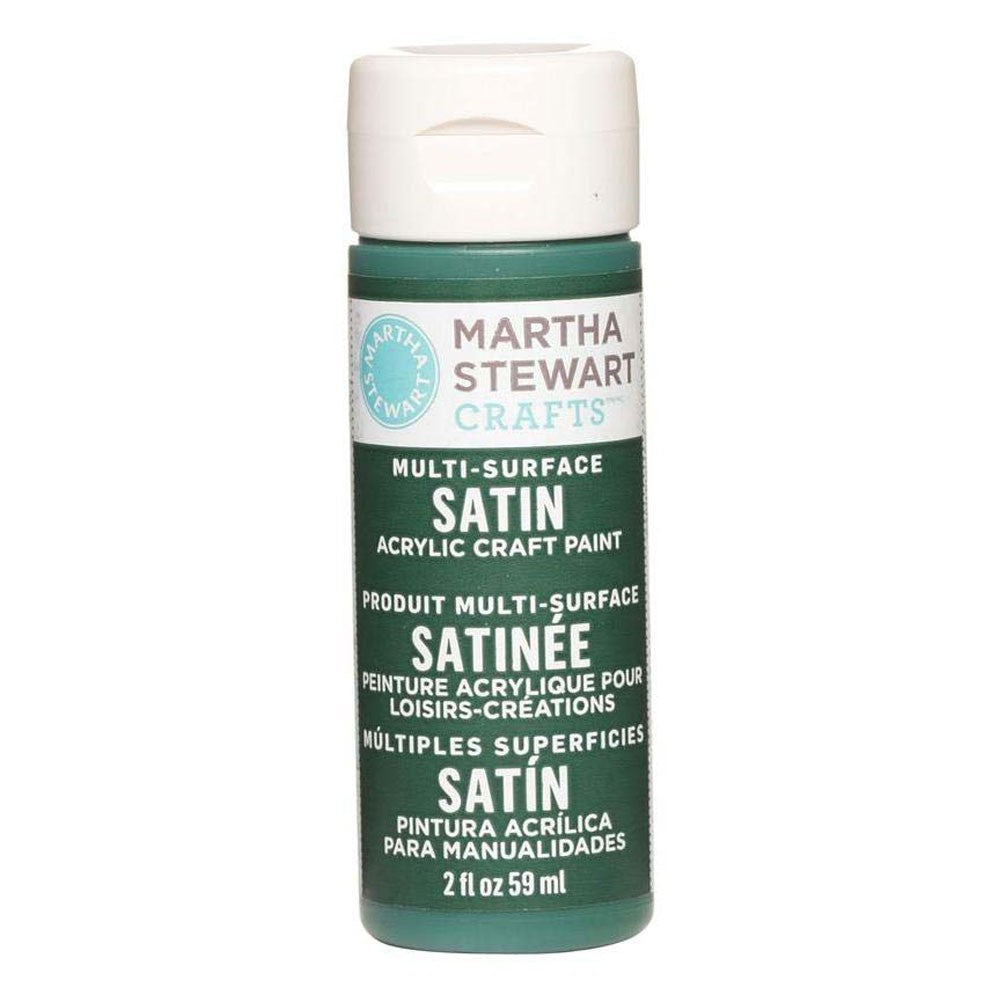 Martha Stewart Multi Surface Paint Satin 2 Oz. Seaweed - Al Masam Stationery LLC