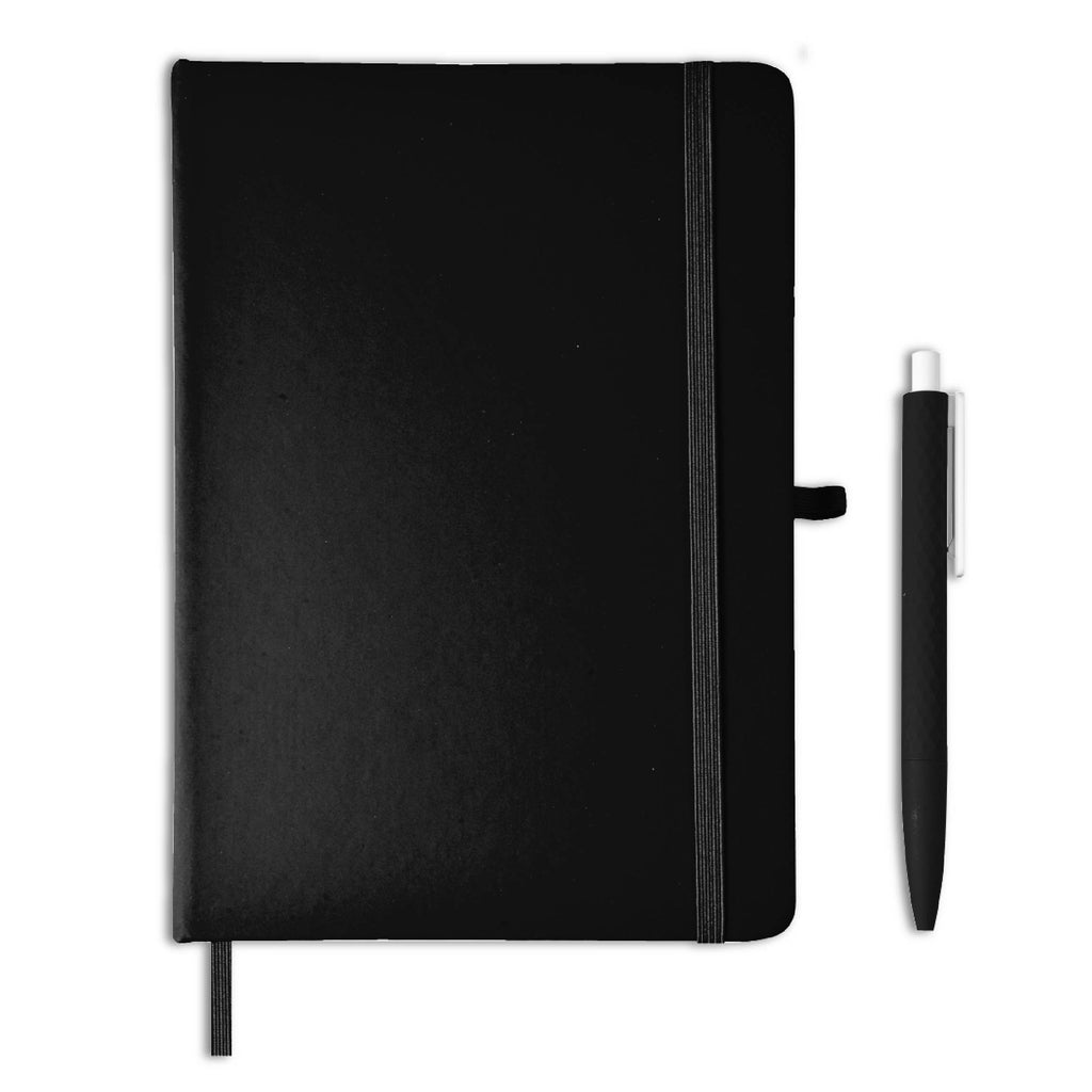 Giftology Libellet – A5 Notebook with Pen Set (Black) - Al Masam Stationery LLC Main image