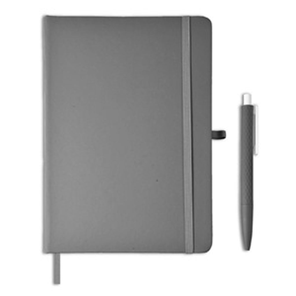 Giftology Libellet – A5 Notebook with Pen Set (Slate Grey) - Al Masam Stationery LLC Main image