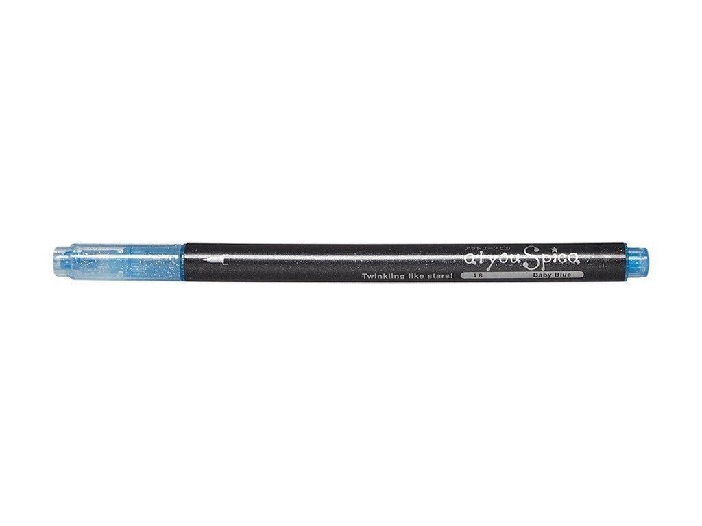 Glitter Pen 1St Babyblue - Al Masam Stationery LLC