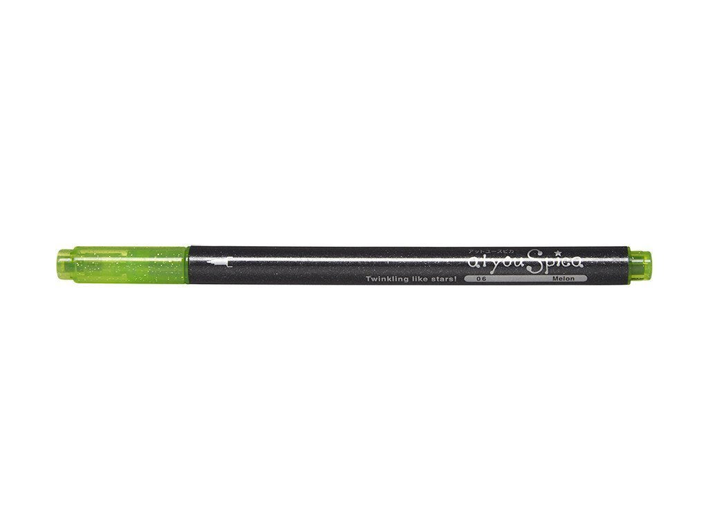 Glitter Pen 1St Melon - Al Masam Stationery LLC
