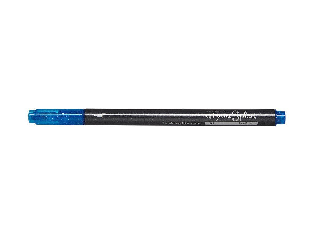 Glitter Pen 1St Sky Blue - Al Masam Stationery LLC