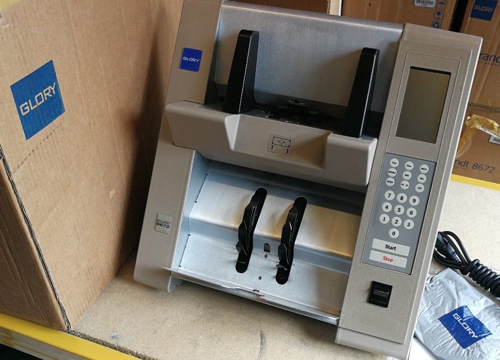FRICTION HEAVY DUTY CASH COUNTING MACHINE BRANDT Secondary image