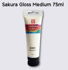 SAKURA ACRYLIC MEDIUM 75ML GLOSS - Al Masam Stationery LLC