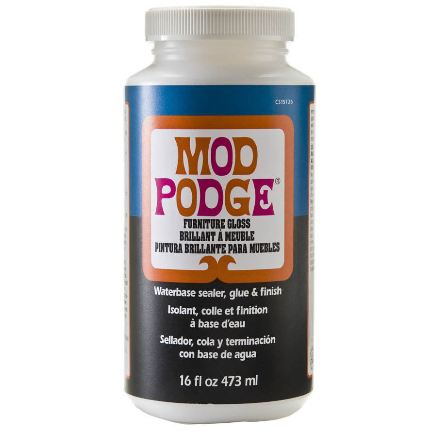 Mod Podge Furniture Gloss 16 Oz. - Al Masam Stationery LLC