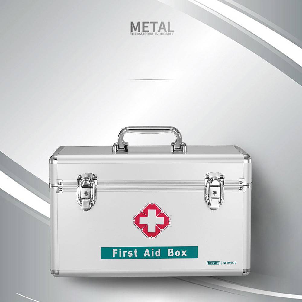Glosen First Aid Box/Medicine Storage with Lock - Al Masam Stationery LLC