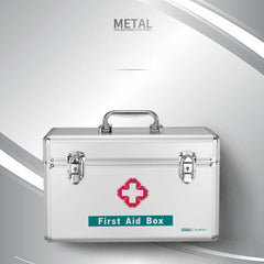 Glosen First Aid Box/Medicine Storage with Lock - Al Masam Stationery LLC