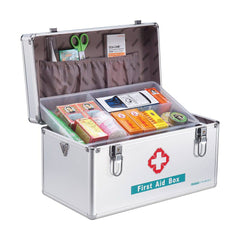 Glosen First Aid Box/Medicine Storage with Lock - Al Masam Stationery LLC