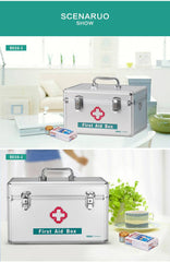 Glosen First Aid Box/Medicine Storage with Lock - Al Masam Stationery LLC