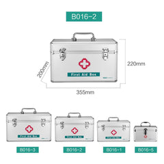 Glosen First Aid Box/Medicine Storage with Lock - Al Masam Stationery LLC