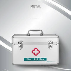 Glosen First Aid Box/Medicine Storage with Lock - Al Masam Stationery LLC