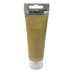 STANGER Acrylic paints, 75 ml GOLD - Al Masam Stationery LLC