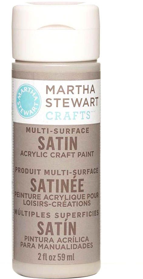 Martha Stewart Multi Surface Paint Satin 2 Oz. Gray Wolf - Al Masam Stationery LLC