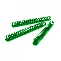 GBC BINDING COMB ROUND 21RG 10MM GREEN (SHEET CAP. 65 - 80 GSM  / BOX OF 100) 4030962 - Al Masam Stationery LLC