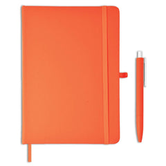 Giftology Libellet – A5 Notebook with Pen Set (Orange)