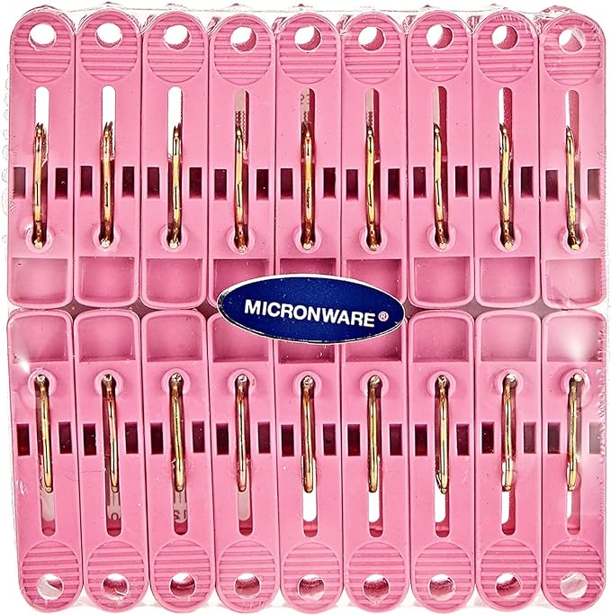 Hand Double Clip 24 Pcs Set - Al Masam Stationery LLC Main image