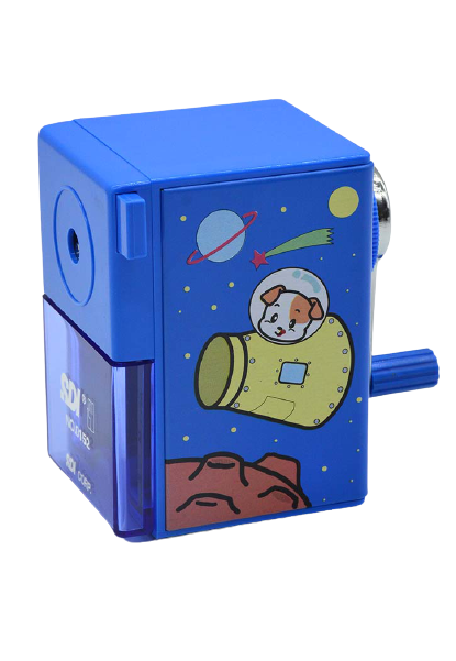 Hand Pencil Sharpener-0152 with clamp - Al Masam Stationery LLC Main image