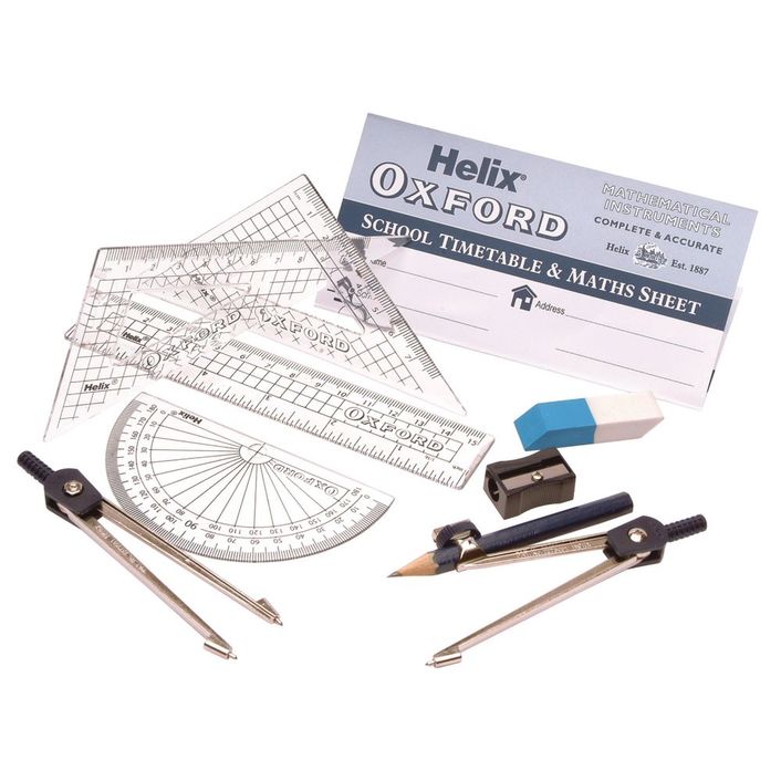 Mathematical Instrument Box Helix Oxford - Al Masam Stationery LLC