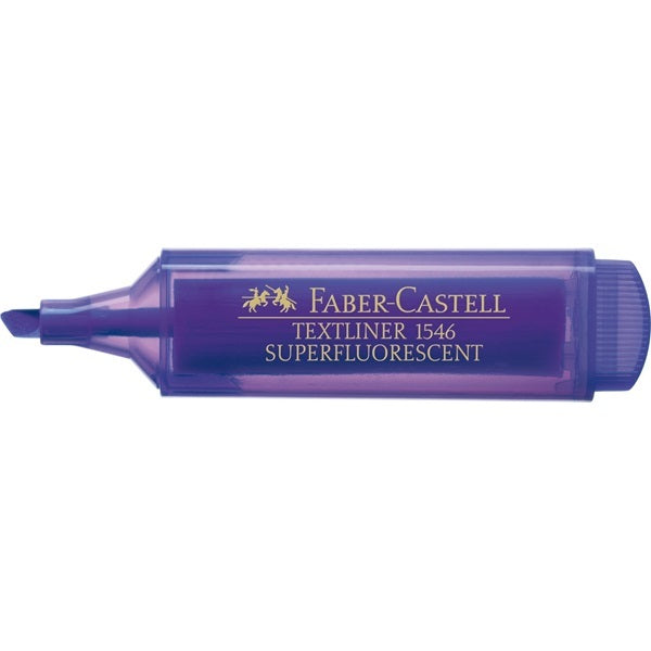 FABER-CASTELL Super-Fluorescent Highlighter Violet - Al Masam Stationery LLC