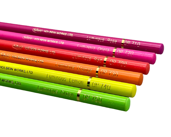 Holbein Colored Pencils Individual Luminous Orange - Al Masam Stationery LLC