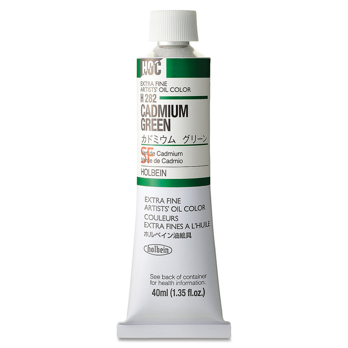Holbein Artists Oil Colors Cadmium Green 40Ml - Al Masam Stationery LLC