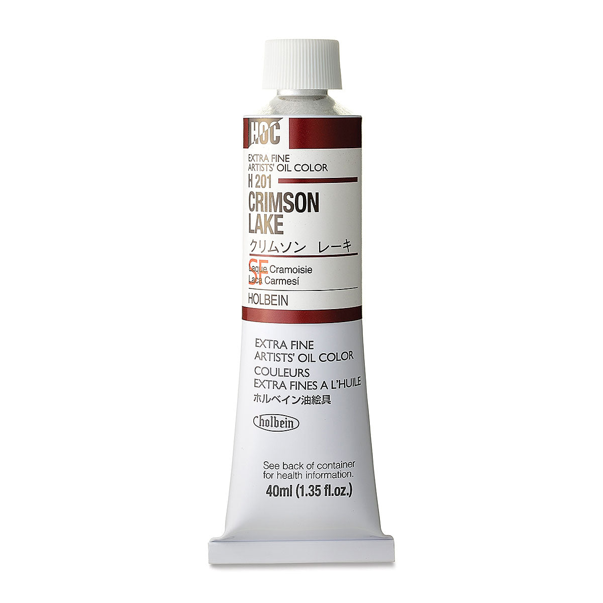 Holbein Artists Oil Colors Crimson Lake 40Ml - Al Masam Stationery LLC Main image