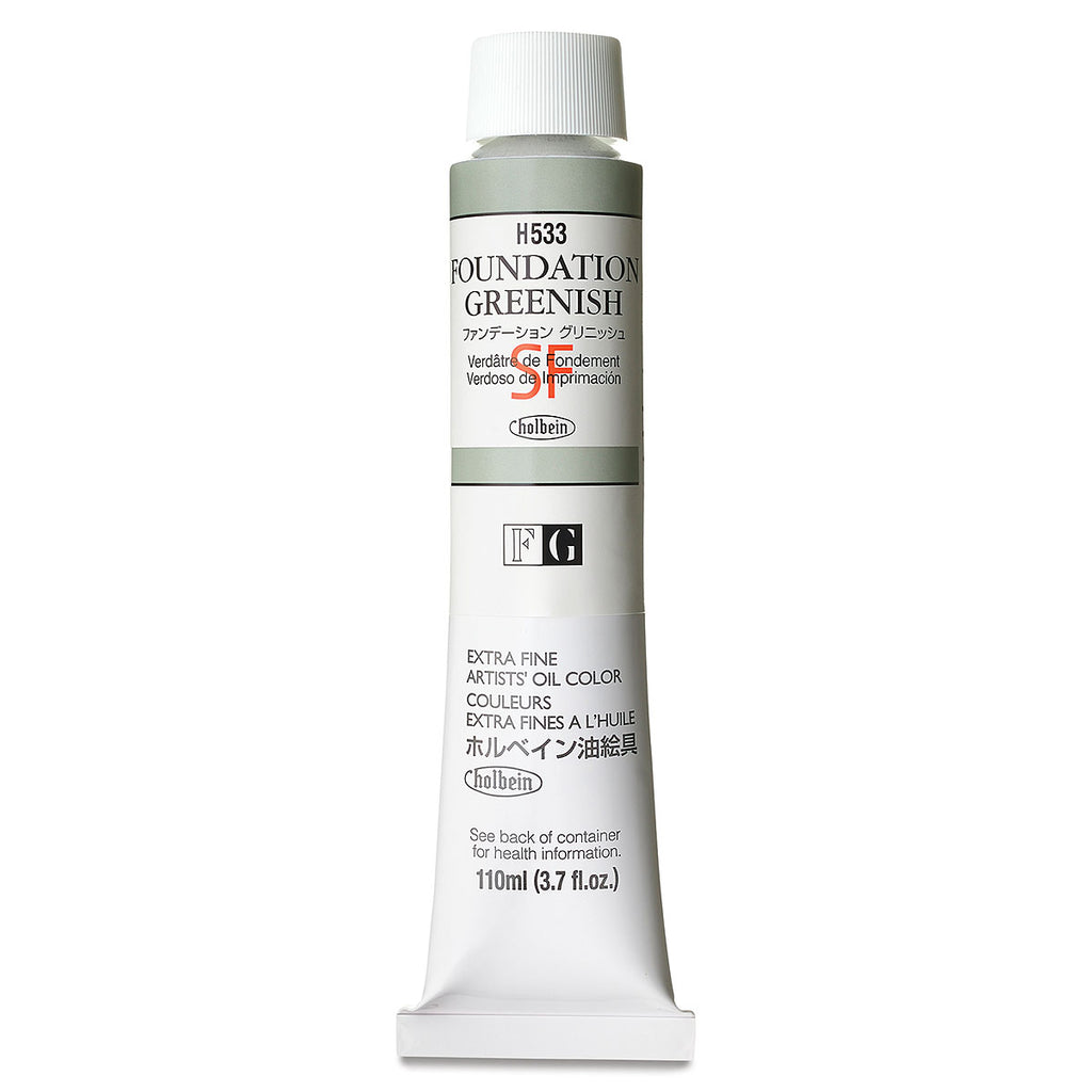Holbein Artists Oil Colors Foundation Greenish 110Ml - Al Masam Stationery LLC