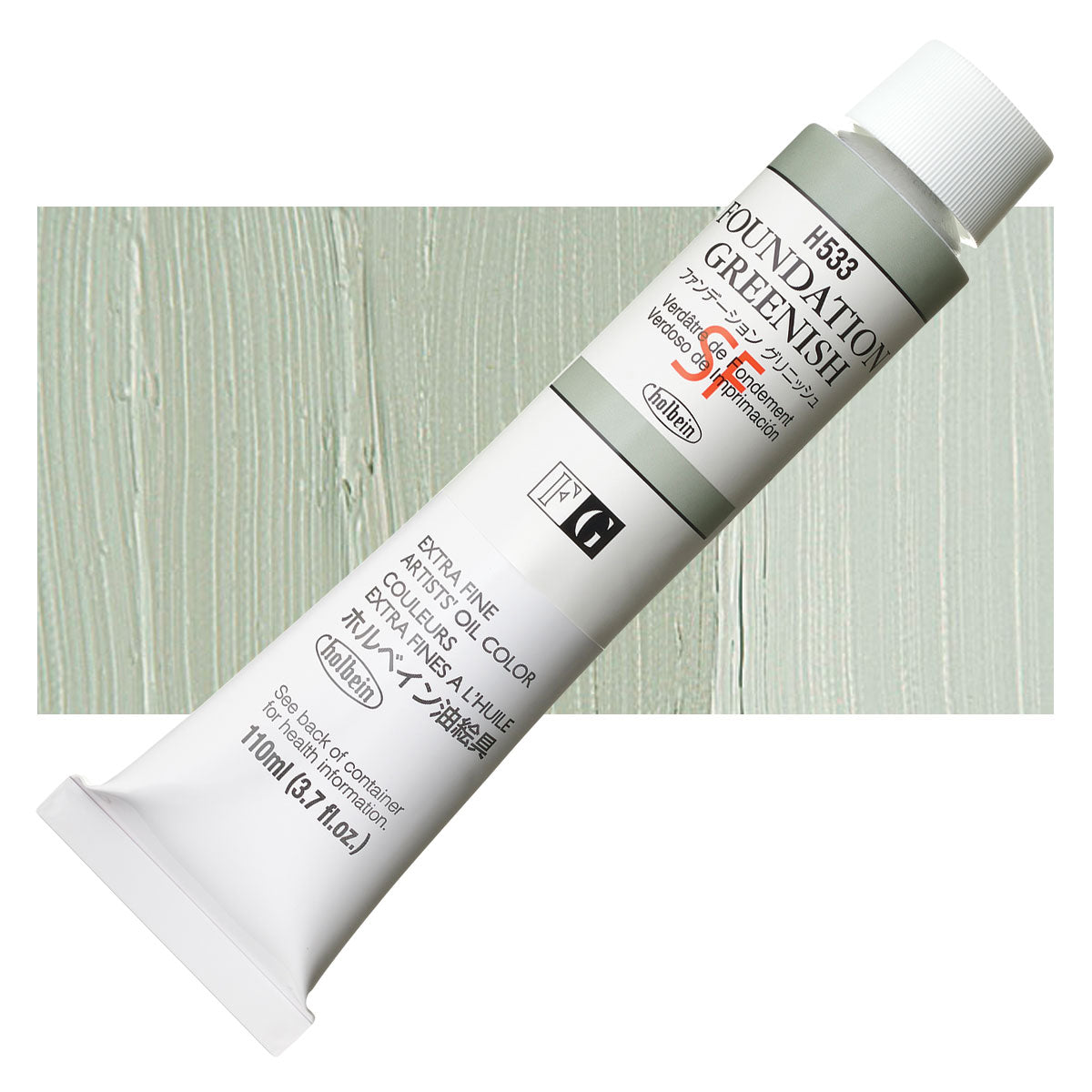 Holbein Artists Oil Colors Foundation Greenish 110Ml - Al Masam Stationery LLC