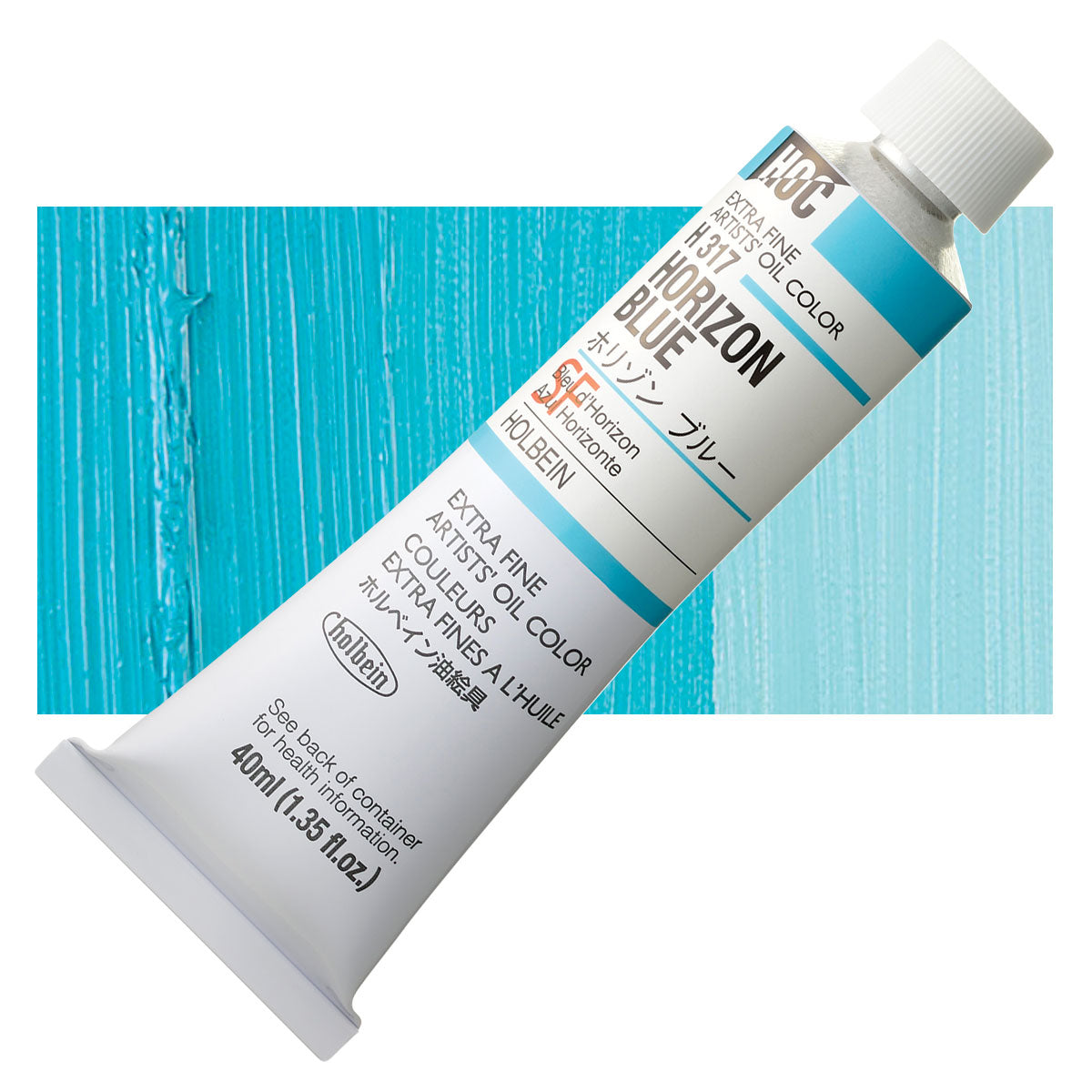 Holbein Artists Oil Colors Horizon Blue 40Ml Secondary image