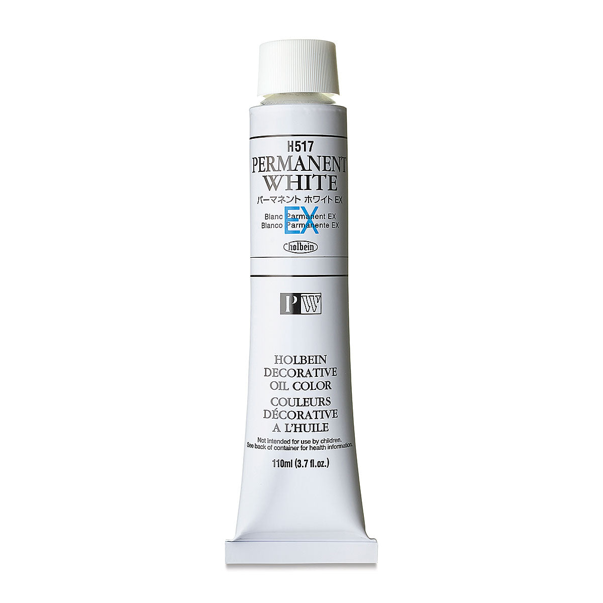 Holbein Artists Oil Colors Permanent White Ex 50Ml - Al Masam Stationery LLC Main image