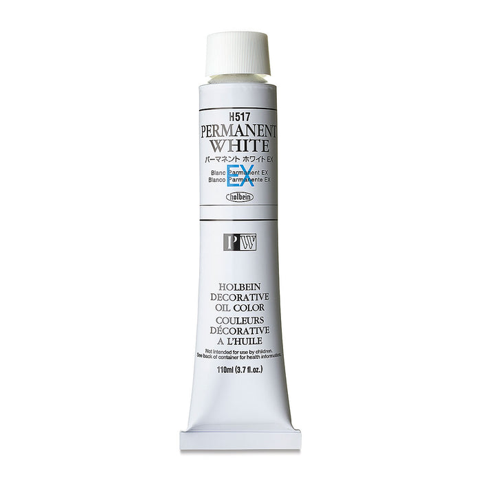 Holbein Artists Oil Colors Permanent White Ex 50Ml - Al Masam Stationery LLC