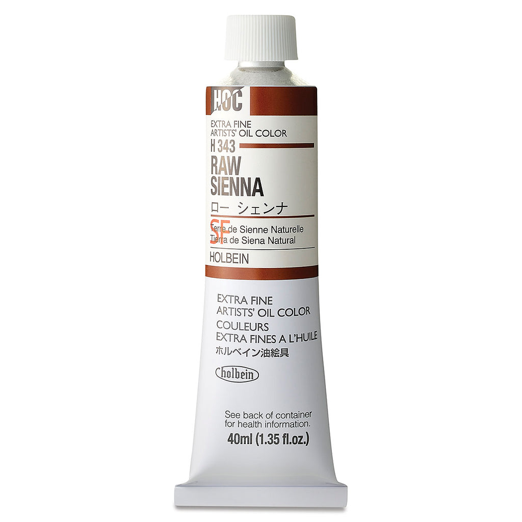 Holbein Artists Oil Colors Raw Sienna 40Ml - Al Masam Stationery LLC