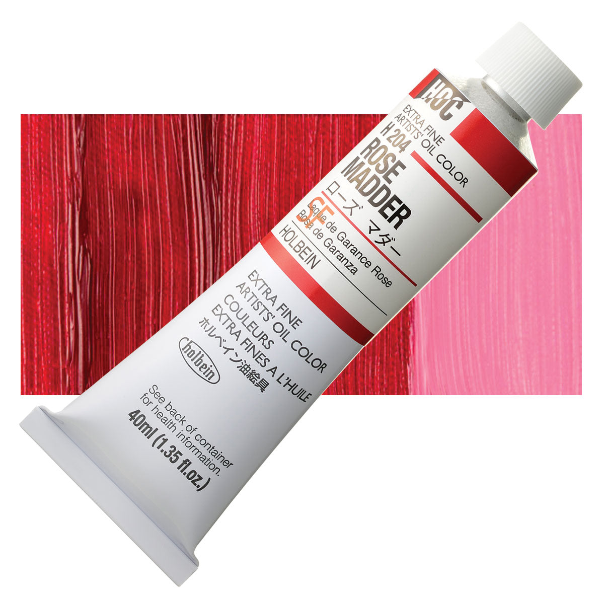 Holbein Artists Oil Colors Rose Madder 40Ml - Al Masam Stationery LLC