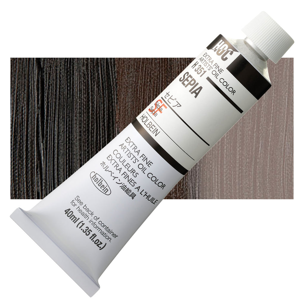 Holbein Artists Oil Colors Sepia 40Ml - Al Masam Stationery LLC