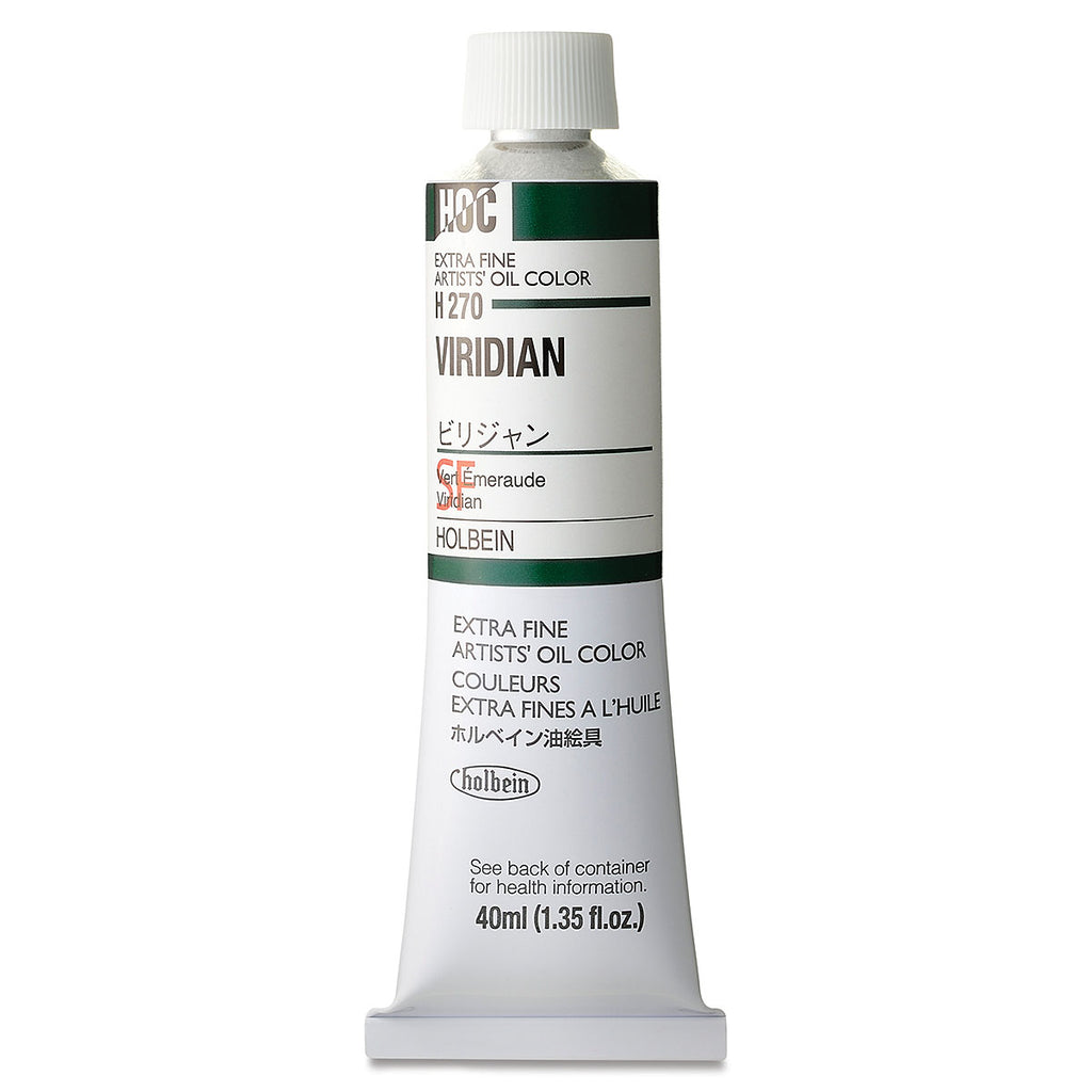 Holbein Artists Oil Colors Viridian 40Ml - Al Masam Stationery LLC
