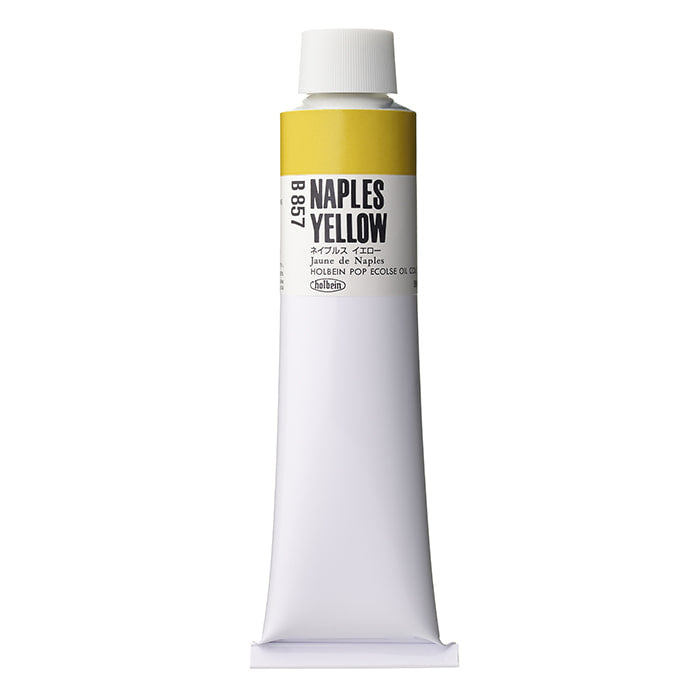 Holbein Pop Oil Colors Naples Yellow 160Ml - Al Masam Stationery LLC Main image