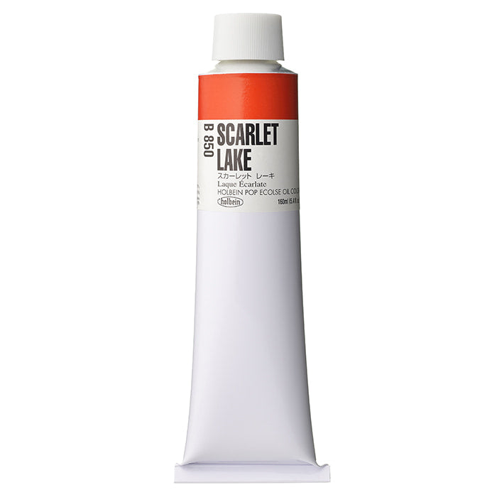Holbein Pop Oil Colors Scarlet Lake 160Ml - Al Masam Stationery LLC Main image