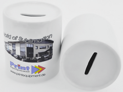 Sublimation - coin bank for kids - Al Masam Stationery LLC