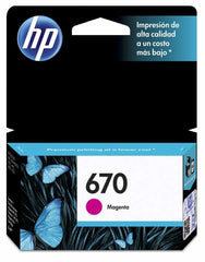 Hp-670 Magenta - Al Masam Stationery LLC