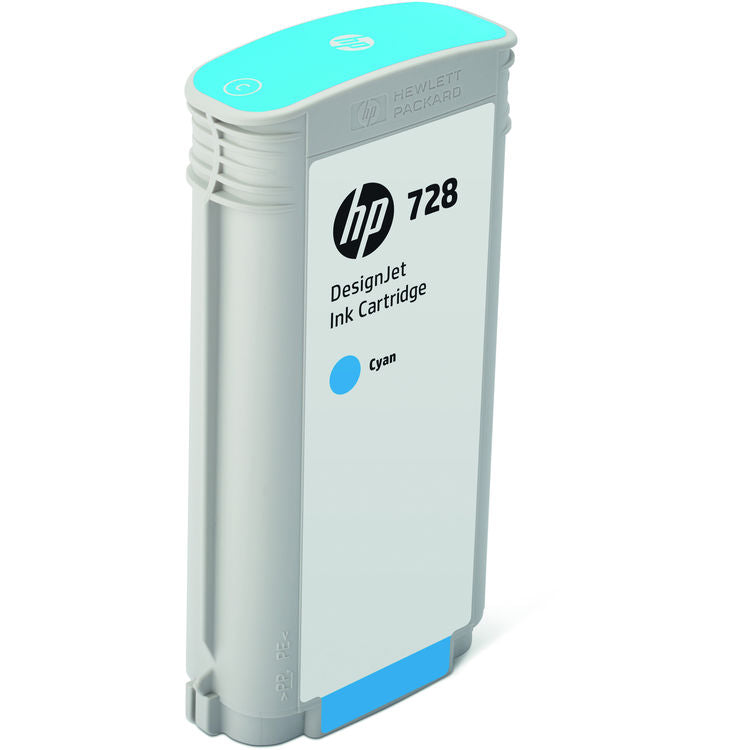 Hp-728 Cyan 130 Ml - Al Masam Stationery LLC