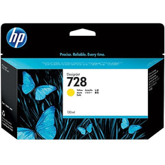 Hp-728 Yellow 130 Ml - Al Masam Stationery LLC