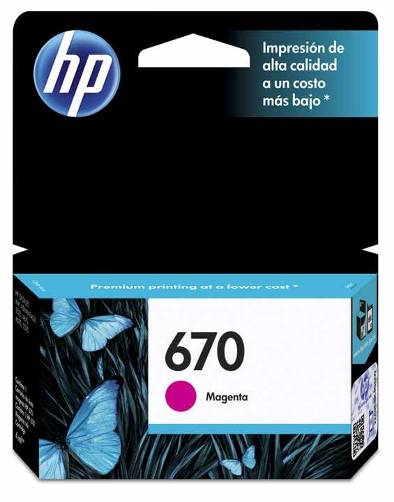 Hp-670 Magenta - Al Masam Stationery LLC Main image