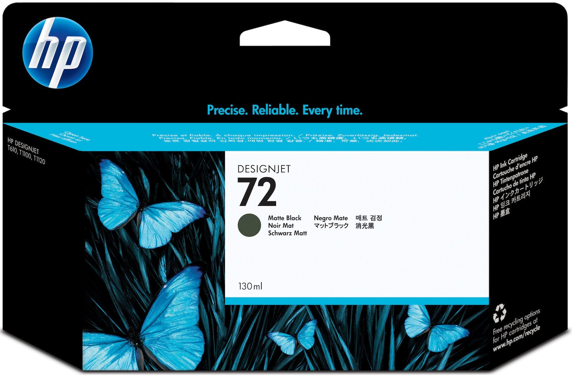 Hp 9403 (# 72)Matt Black - Al Masam Stationery LLC Main image