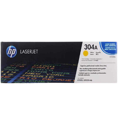 Hp-Cc532 Yellow - Al Masam Stationery LLC Main image