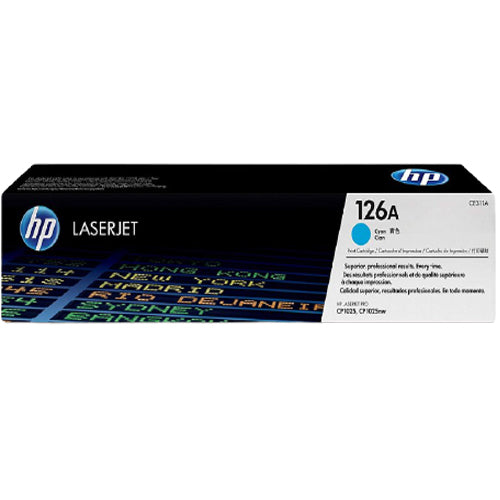 Hp-CE311A Cyan - Al Masam Stationery LLC Main image