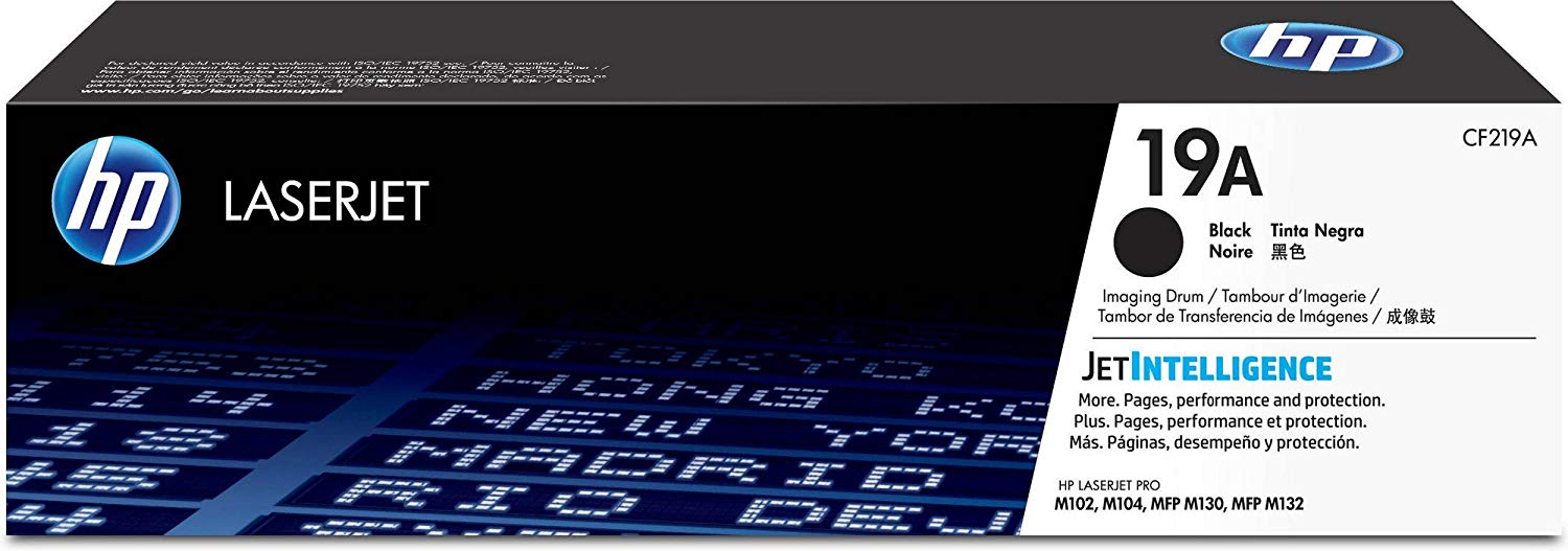 HP CF219 Blk Drum (19A) for M102,104,130,132 - Al Masam Stationery LLC Main image