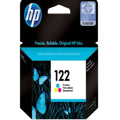 HP 122 Tri-color Original Ink Cartridge (CH562HE) - Al Masam Stationery LLC