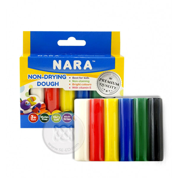 Kiddy Clay Non Drying Dough - (KC-NDD-BX-135-6) - Al Masam Stationery LLC