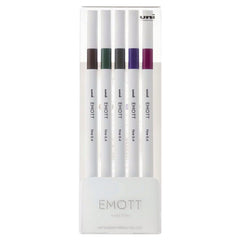 Mitsubishi Uniball Emott Fineline Pen Black 0.4mm FA - Al Masam Stationery LLC