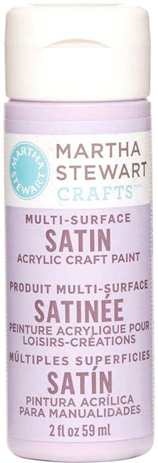 Martha Stewart Multi Surface Paint Satin 2 Oz. Hydrangea Purple - Al Masam Stationery LLC